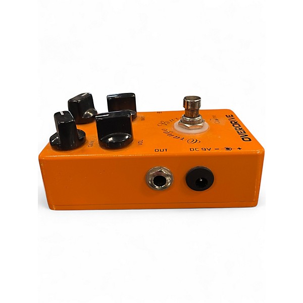 Used Caline Orange Burst Overdrive Effect Pedal