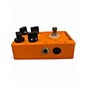Used Caline Orange Burst Overdrive Effect Pedal