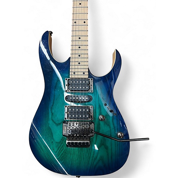 Used Ibanez RG470AHM Blue Moon Burst Solid Body Electric Guitar