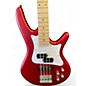 Used Ibanez SRMD200 Satin Red Electric Bass Guitar