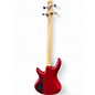 Used Ibanez SRMD200 Satin Red Electric Bass Guitar