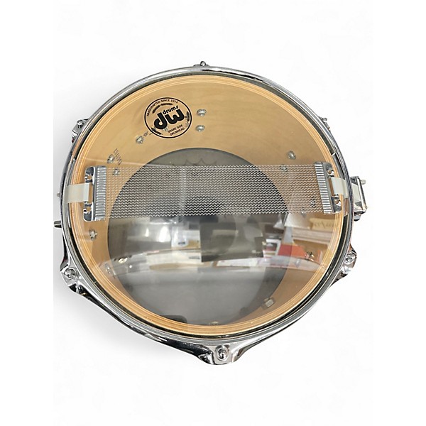 Used DW 6X10 wORKSHOP SERIES Silver Sparkle Drum