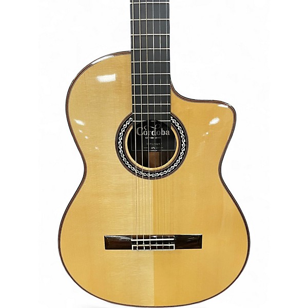 Used Cordoba GK Pro Negra Natural Classical Acoustic Electric Guitar