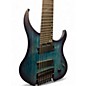 Used Legator Ghost Overdrive 8 Multi Scale Blue Solid Body Electric Guitar