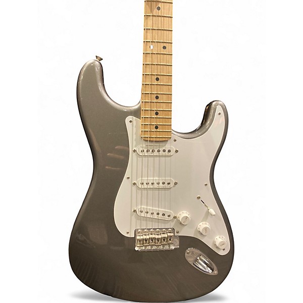 Used Fender Artist Series Eric Clapton Stratocaster Pewter Solid Body Electric Guitar
