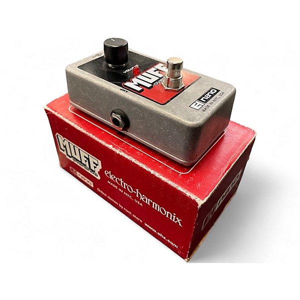 Used Electro-Harmonix Nano Muff Overdrive Effect Pedal