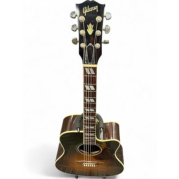 Used Gibson Hummingbird Pro 2 Color Sunburst Acoustic Electric Guitar