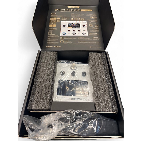 Used Hotone Effects AMPERO 2 STOMP Effect Processor