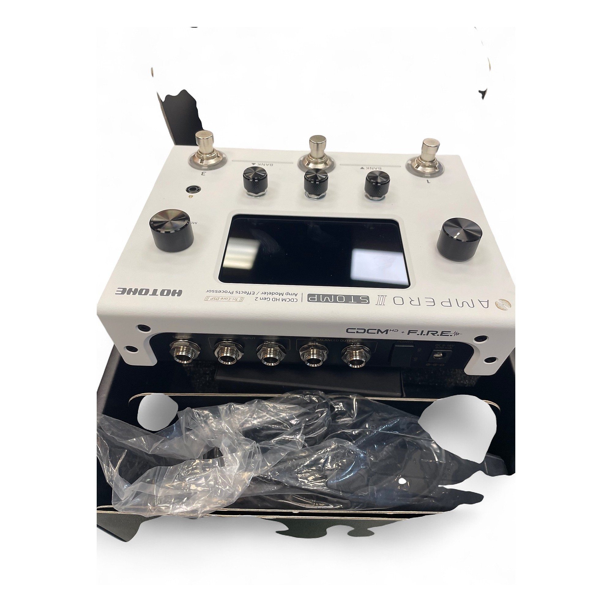 Used Hotone Effects AMPERO 2 STOMP Effect Processor | Guitar Center