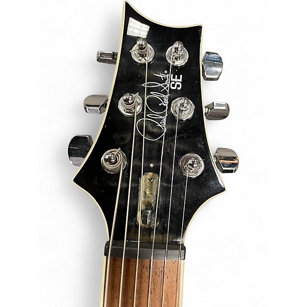 Used PRS SE Custom 22 Semi-Hollowbody Gray Black Hollow Body Electric Guitar