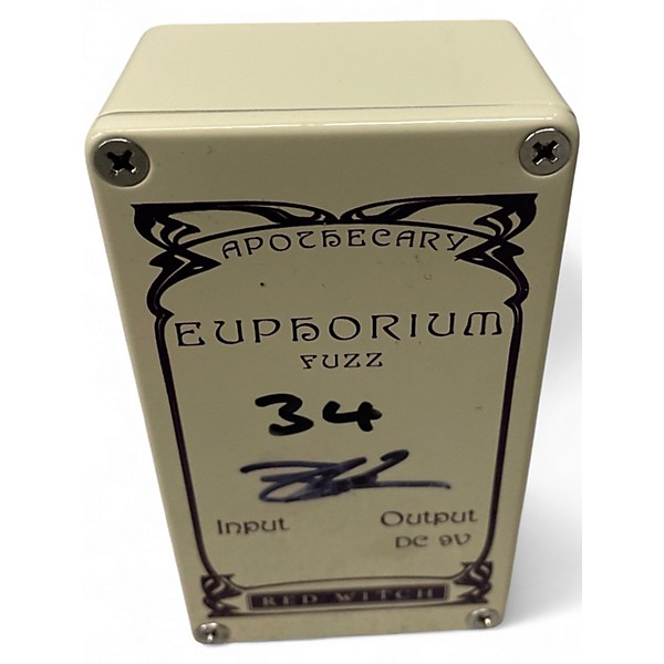 Used Red Witch THE APOTHECARY EUPHORIUM FUZZ Effect Pedal
