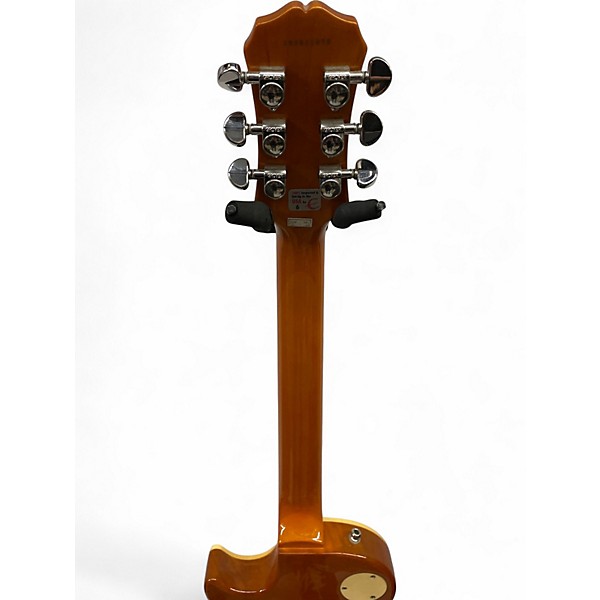 Used Epiphone Les Paul Classic TRANSLUCENT AMBER Solid Body Electric Guitar