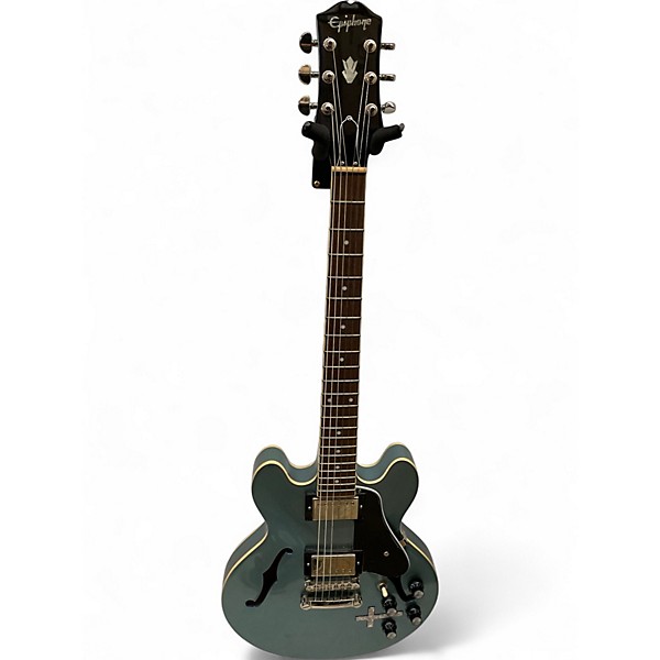 Used Epiphone ES 339 Pelham Blue Hollow Body Electric Guitar