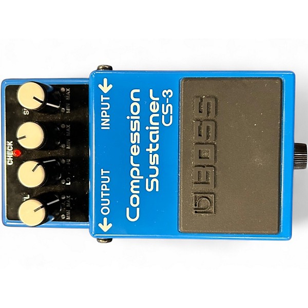 Used BOSS CS3 Compressor Sustainer Effect Pedal