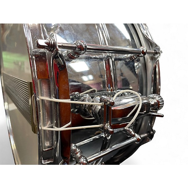 Used Ludwig 6X14 Supralite Snare Silver Drum