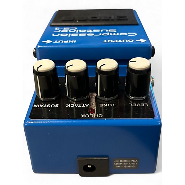 Used BOSS CS3 Compressor Sustainer Effect Pedal