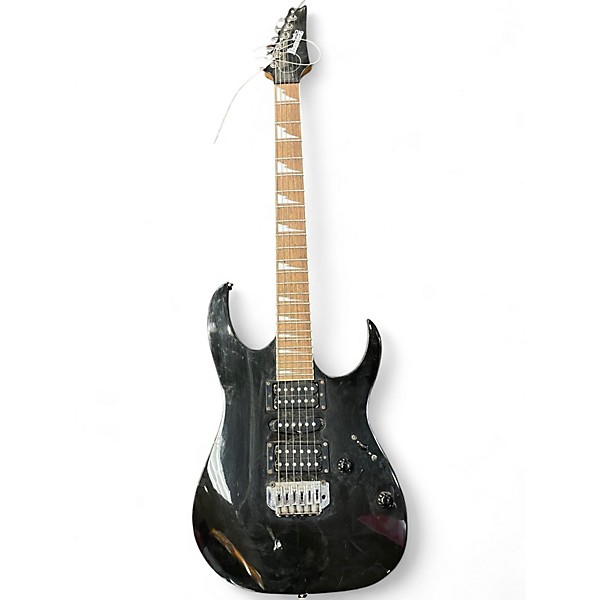 Used Ibanez GRG170DX Black Solid Body Electric Guitar