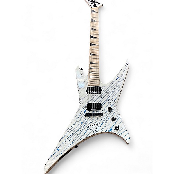 Used Jackson usa custom shop warrior blood splatter Solid Body Electric Guitar