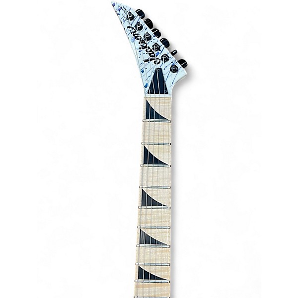 Used Jackson usa custom shop warrior blood splatter Solid Body Electric Guitar