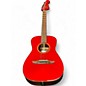 Used Fender MALIBU CLASSIC HRM Red Acoustic Electric Guitar thumbnail
