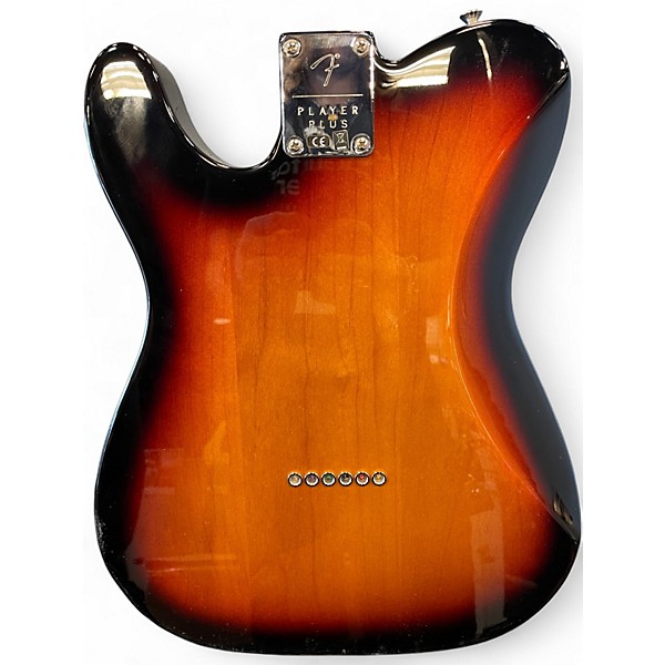 Used Fender Player Plus Telecaster 2 Tone Sunburst Solid Body Electric Guitar