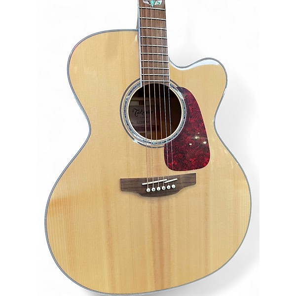 Used Takamine GJ72CE Natural Acoustic Electric Guitar