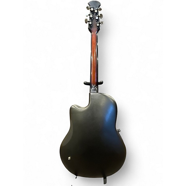 Used Ovation 1861 Balladeer Sunburst Acoustic Electric Guitar