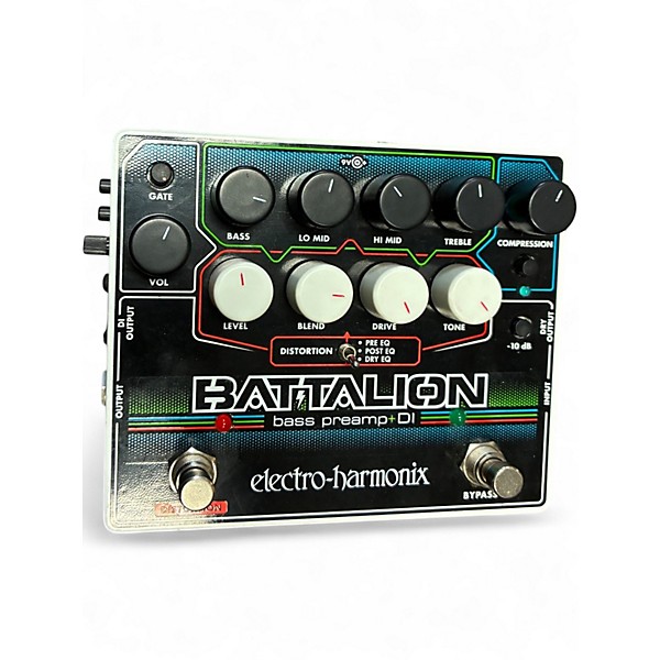 Used Electro-Harmonix battalion Bass Effect Pedal