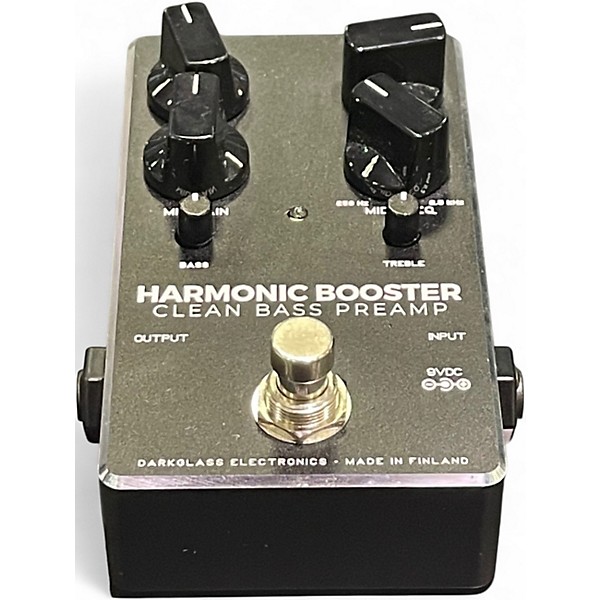 Used Darkglass Harmonic Booster Clean Bass Preamp Bass Effect Pedal