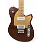 Used Reverend CHARGER H90 METALLIC BORDEAUX Solid Body Electric Guitar