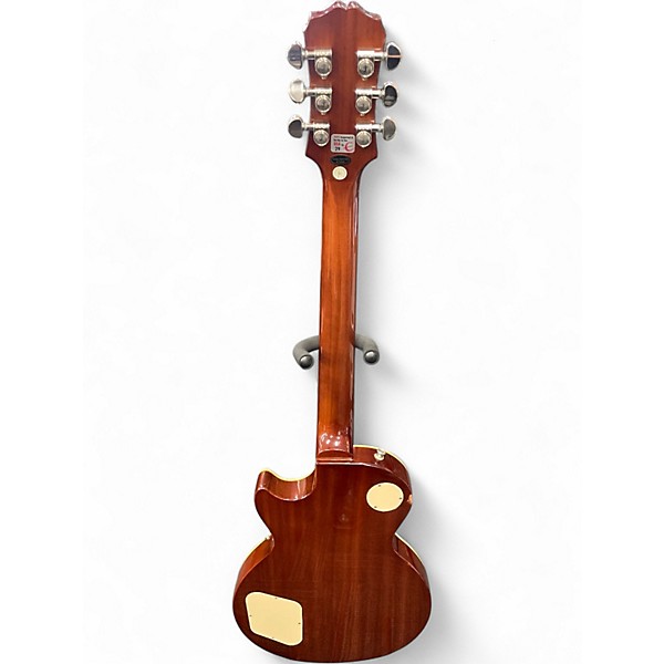 Used 2010s Epiphone Les Paul Standard Pro 2 Color Sunburst Solid Body Electric Guitar