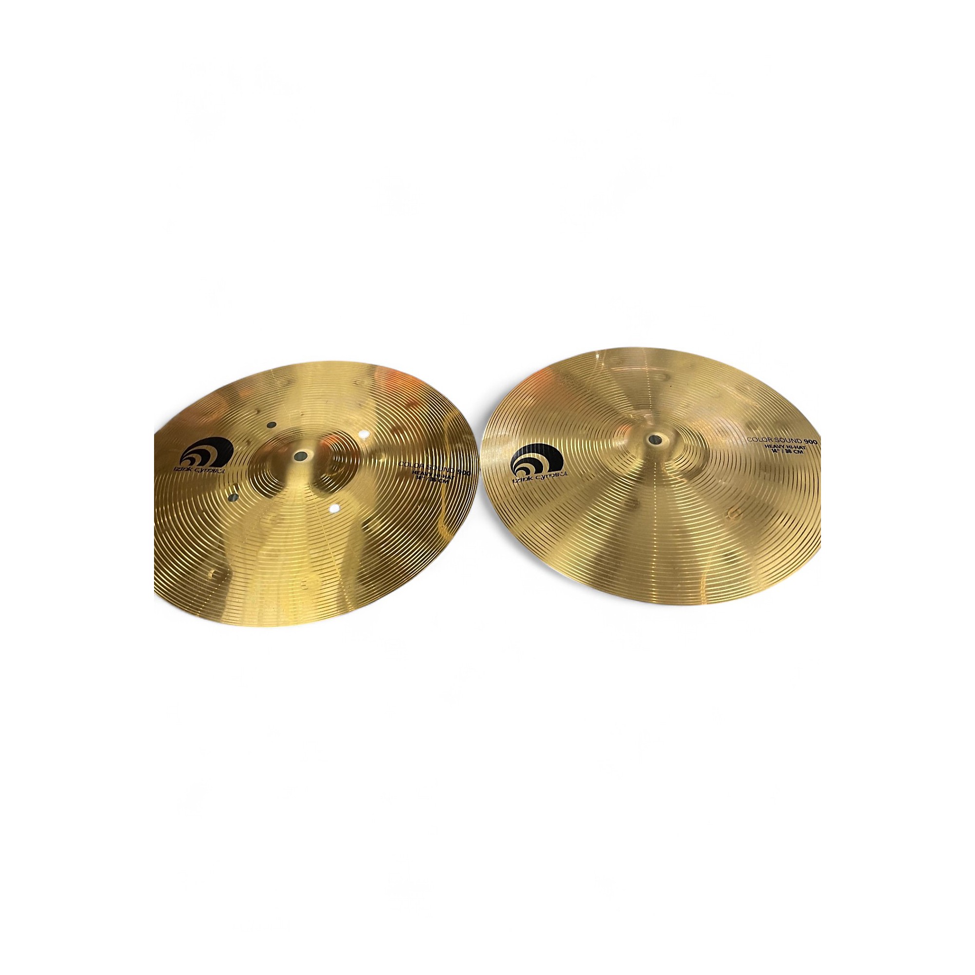 Used Beatello Izink 14in Color Sound 900 pair Cymbal 33 | Guitar