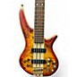 Used Jackson Pro Series Spectra 5 string trans cherry burst Electric Bass Guitar