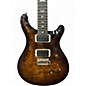 Used PRS Custom 24 black gold burst Solid Body Electric Guitar