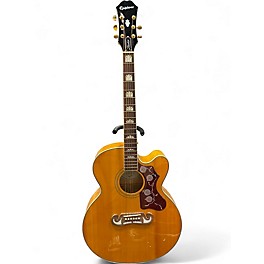 Used Epiphone J200 EC STUDIO Antique Natural Acoustic Guitar