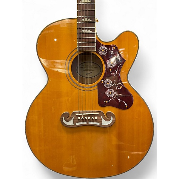 Used Epiphone J200 EC STUDIO Antique Natural Acoustic Guitar