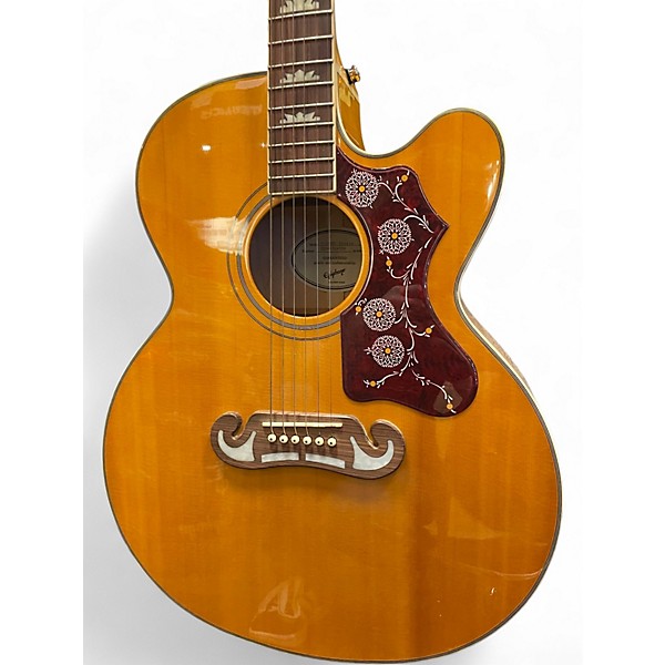 Used Epiphone J200 EC STUDIO Antique Natural Acoustic Guitar