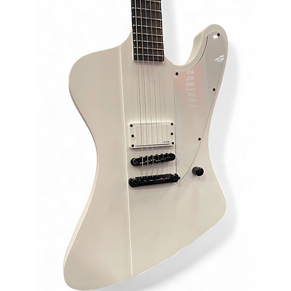 Used ESP LTD PHOENIX ARCTIC METAL Arctic White Solid Body Electric Guitar