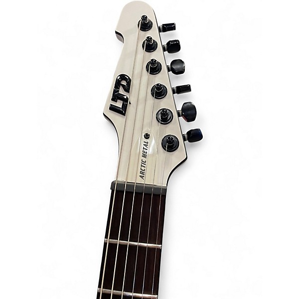 Used ESP LTD PHOENIX ARCTIC METAL Arctic White Solid Body Electric Guitar