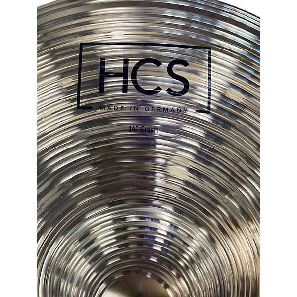 Used MEINL 14in HCS Crash Cymbal