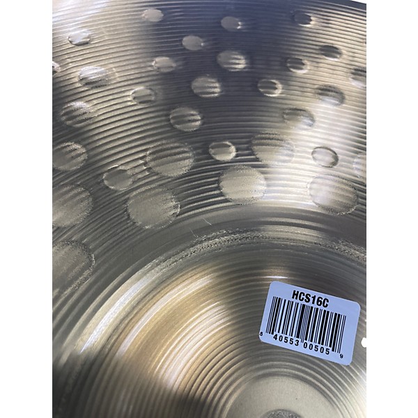 Used MEINL 16in HCS Crash Cymbal