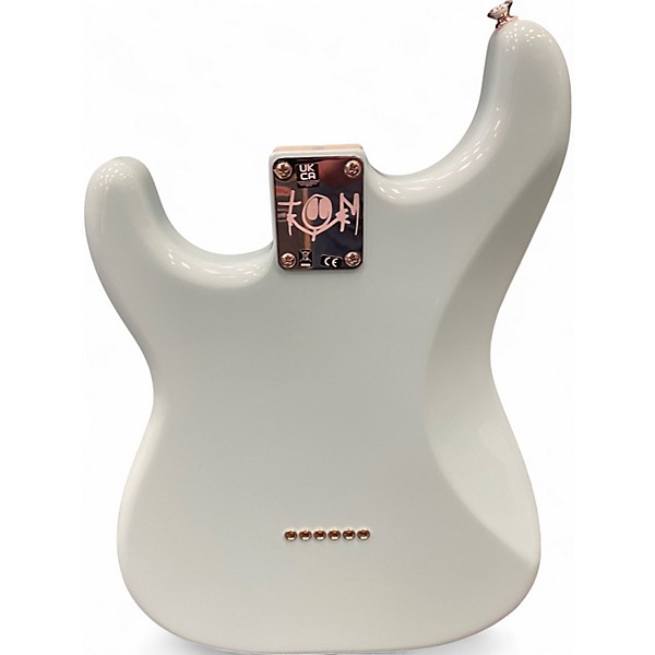 Used 2023 Fender Tom Delonge Signature Stratocaster Daphne Blue Solid Body Electric Guitar