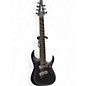 Used Ibanez RGA71AL Axion Label 7 String BLACK AURORA BURST Solid Body Electric Guitar