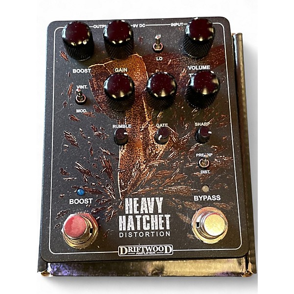 Used Driftwood Heavy Hatchet Effect Pedal
