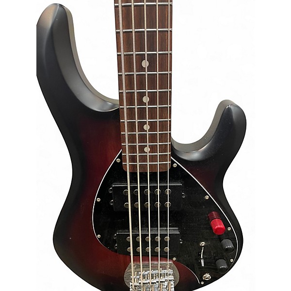 Used Sterling by Music Man Ray5 5 String Black Electric Bass Guitar