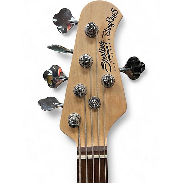 Used Sterling by Music Man Ray5 5 String Black Electric Bass Guitar
