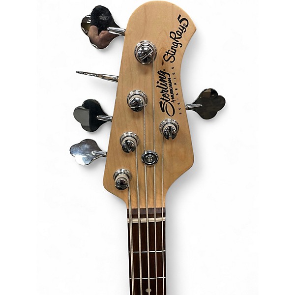 Used Sterling by Music Man Ray5 5 String Black Electric Bass Guitar