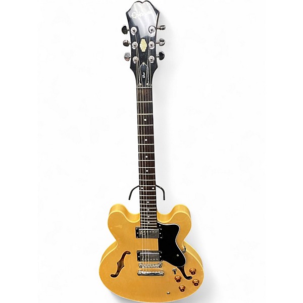 Used Epiphone Dot Natural Hollow Body Electric Guitar