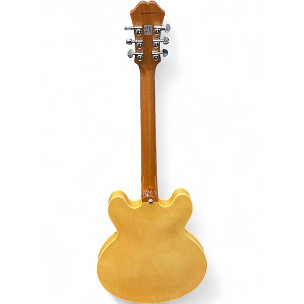 Used Epiphone Dot Natural Hollow Body Electric Guitar