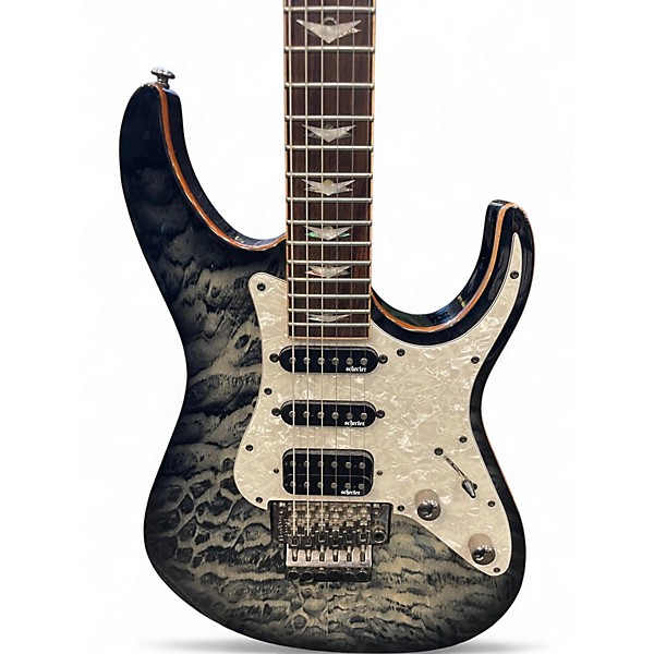 Used Schecter Guitar Research Banshee Extreme Fr Black Onyx Solid Body Electric Guitar